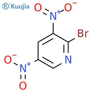 2-Bromo-3,5-dinitropyridine structure