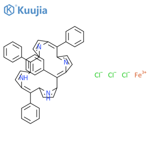 Iron(III) meso-Tetraphenylporphine Chloride structure