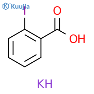 Benzoic acid, 2-iodo-, potassium salt structure