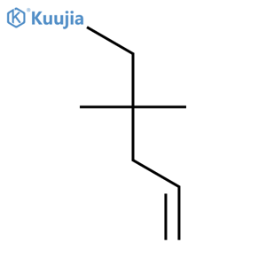 1-Hexene, 4,4-dimethyl- structure