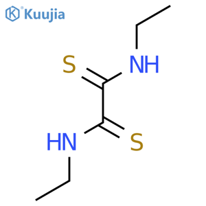 Ethanedithioamide,N1,N2-diethyl- structure