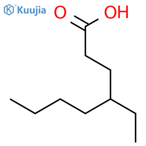 4-Ethyloctanoic acid structure