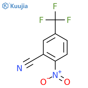 2-Nitro-5-(trifluoromethyl)benzonitrile structure