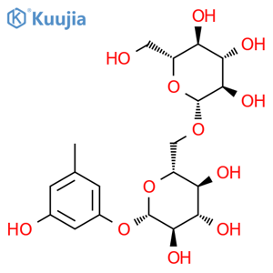 Orcinol gentiobioside structure