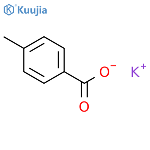 Potassium 4-methylbenzoate structure