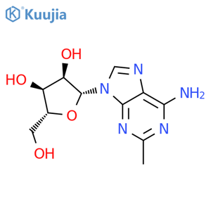 C2-Methyladenosine structure