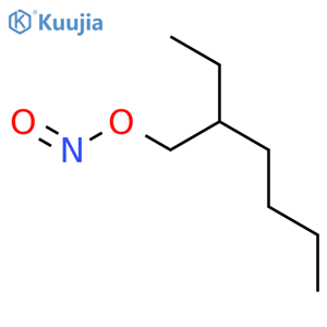 Nitrous acid,2-ethylhexyl ester structure