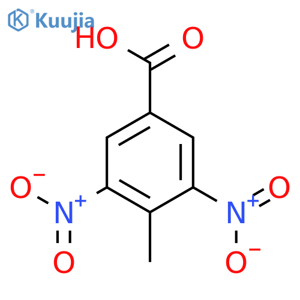 3,5-Dinitro-4-methylbenzoic Acid structure