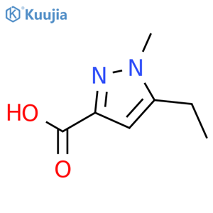 5-Ethyl-1-methyl-1H-pyrazole-3-carboxylic acid structure