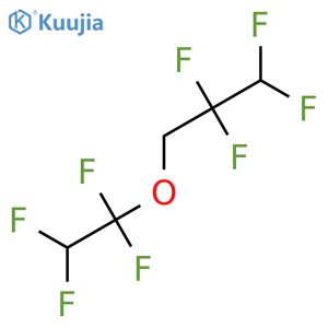 1,1,2,2-Tetrafluoroethyl2,2,3,3-tetrafluoropropylether structure