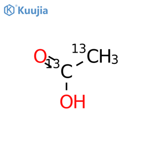 Acetic Acid-13C2 structure