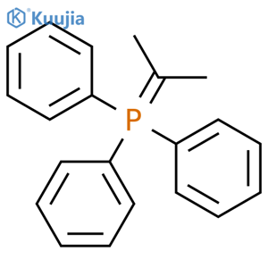 Phosphorane,(1-methylethylidene)triphenyl- structure