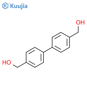 4,4'-Bis(hydroxymethyl)biphenyl structure