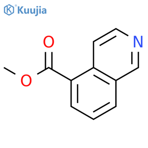 methyl 5-isoquinolinecarboxylate structure