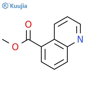 Methyl quinoline-5-carboxylate structure