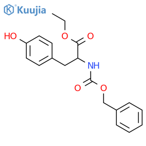 Z-L-tyrosine ethyl ester structure