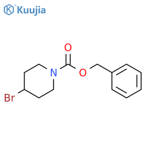 Benzyl 4-bromopiperidine-1-carboxylate structure