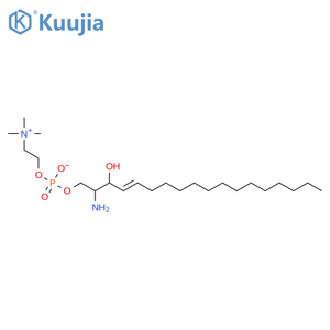 D-erythro-Sphingosylphosphorylcholine (Synthetic) structure