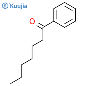 1-Phenyl-1-heptanone structure