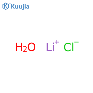 Lithium chloride monohydrate structure