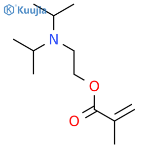 2-Propenoic acid,2-methyl-, 2-[bis(1-methylethyl)amino]ethyl ester structure