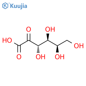 (3S,4S,5R)-3,4,5,6-Tetrahydroxy-2-keto-hexanoic acid structure