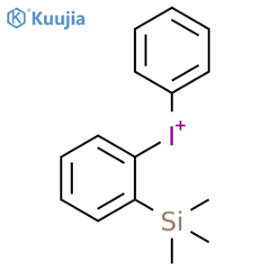 Phenyl[2-(trimethylsilyl)phenyl]iodonium structure