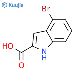 4-Bromo-1H-indole-2-carboxylic Acid structure