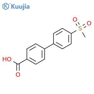 4'-(Methylsulfonyl)1,1'-Biphenyl-4-Carboxylic Acid structure