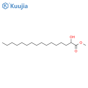 Methyl 2-hydroxyhexadecanoate structure