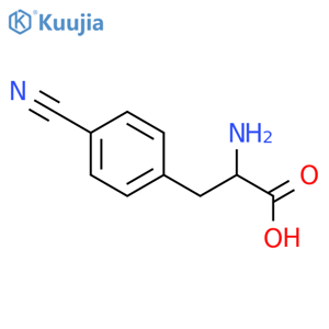 L-(S)-4-Cyanophenylalanine structure