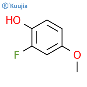 2-Fluoro-4-methoxyphenol structure