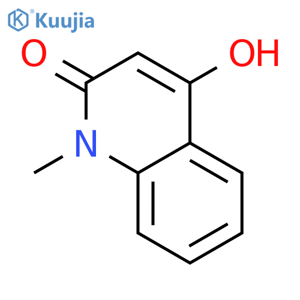 4-Hydroxy-1-methyl-2-quinolone structure