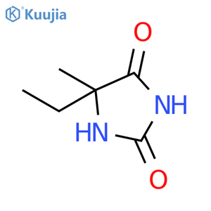 5-Ethyl-5-methylhydantoin structure