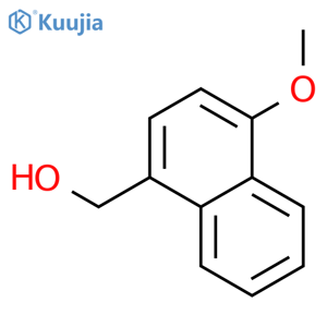 (4-methoxynaphthalen-1-yl)methanol structure