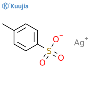 Silver 4-methylbenzenesulfonate structure