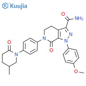 5''''-Methyl-apixaban structure