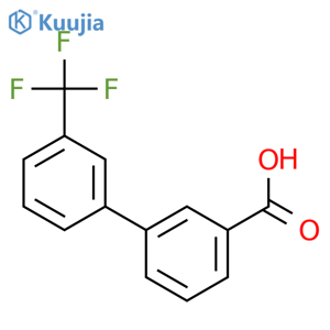 3'-Trifluoromethylbiphenyl-3-carboxylic Acid structure