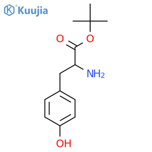 L-tyrosine tert-butyl ester structure