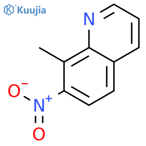 8-Methyl-7-nitroquinoline structure