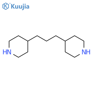 4-[3-(piperidin-4-yl)propyl]piperidine structure