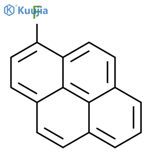 Pyrene, 1-fluoro- structure