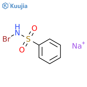 Benzenesulfonamide,N-bromo-, sodium salt (1:1) structure