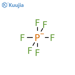 Phosphate(1-),hexafluoro- structure