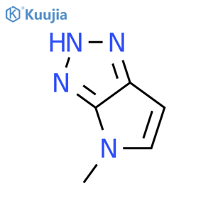 Pyrrolo[2,3-d]-1,2,3-triazole,3,4-dihydro-4-methyl- structure