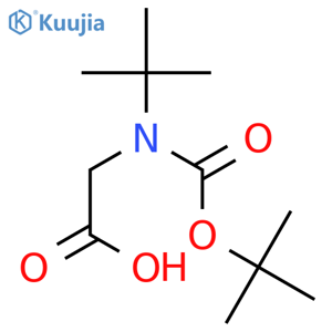 N-boc-tert-Butylglycine structure