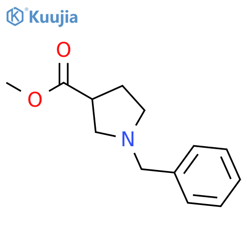 Methyl 1-benzylpyrrolidine-3-carboxylate structure