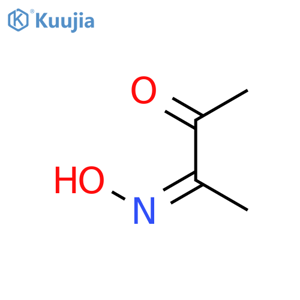 2,3-Butanedione, monooxime, (E)- structure