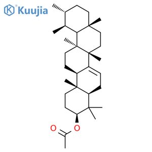 26-Norurs-7-en-3-ol,13-methyl-, 3-acetate, (3b,13a,14b)- structure