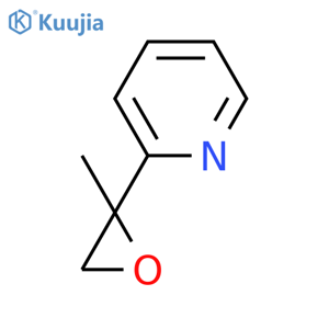 2-(2-methyloxiran-2-yl)pyridine structure